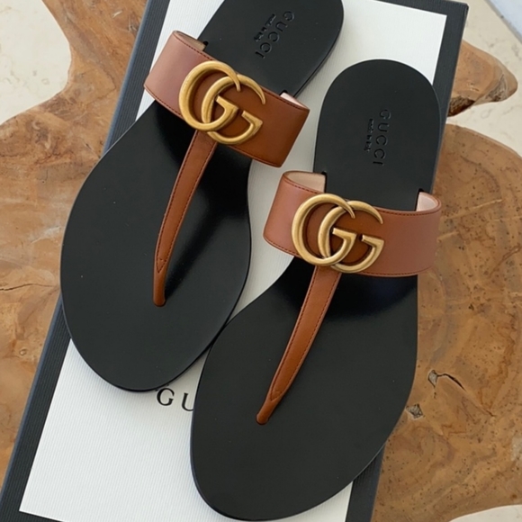 Gucci Shoes - Authentic Gucci GG T Strap Salon shoes